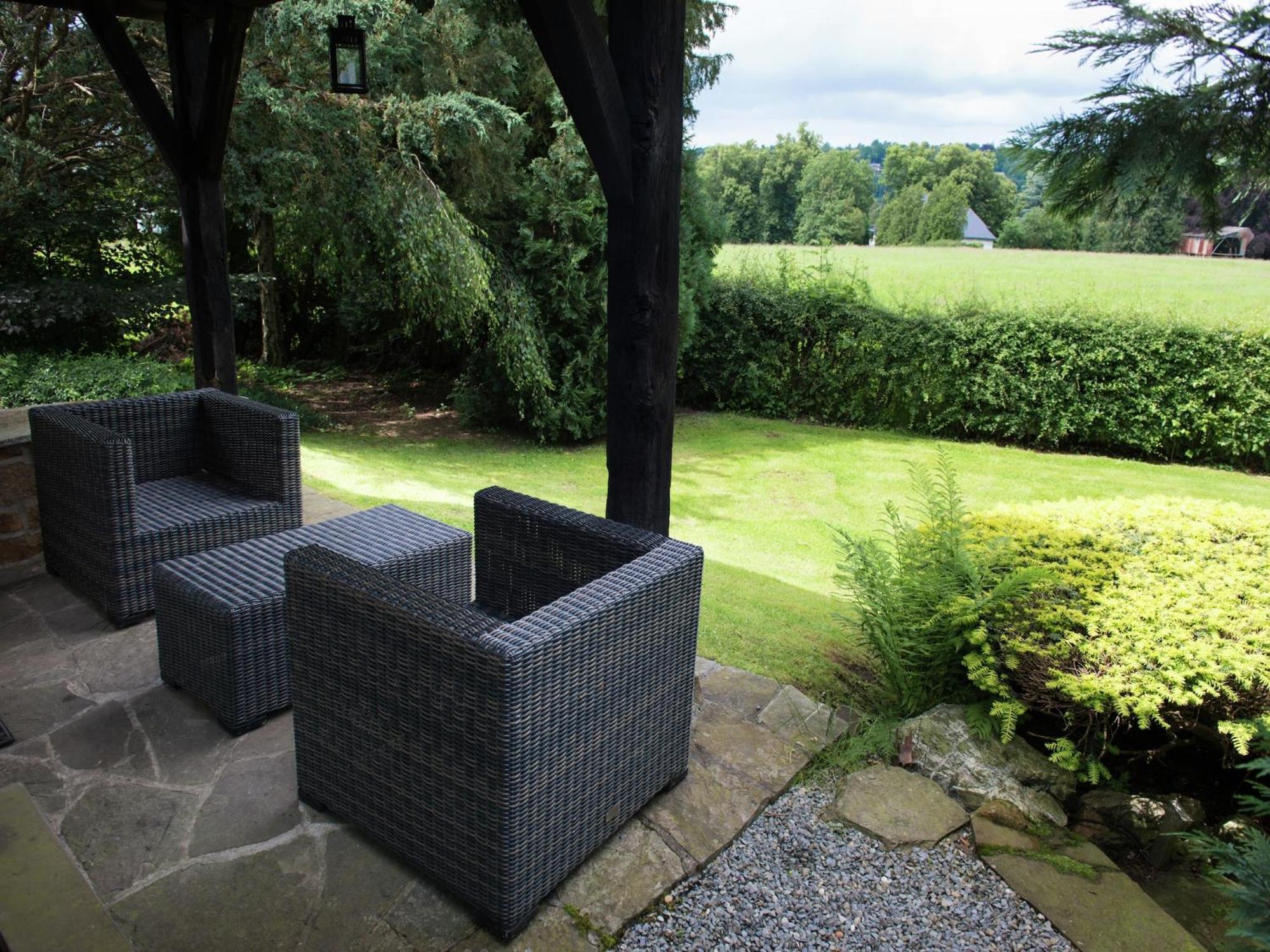 Fabulous Mansion In Spa Liege With Private Garden Exterior photo